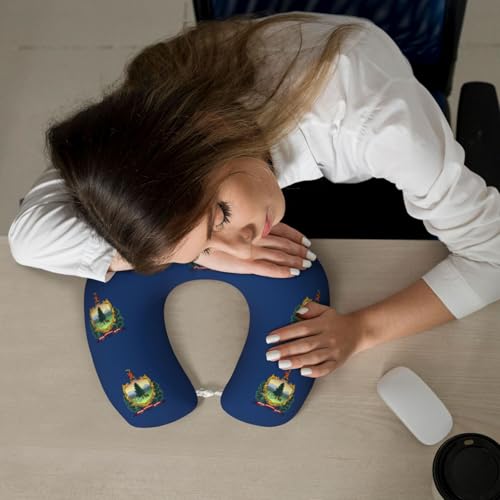 Almohada de Cuello con Polycotton Suave Negro miniatura 7