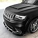 Front Bumper Lip Compatible with Jeep Grand Cherokee SRT 2017-2021/Trackhawk 2018-2021,3PCS Front Splitter Lower Chin Lip Painted Glossy Black Air Dams