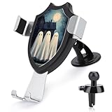 Design élégant et élégant : la ventouse en forme de bouclier et le support en alliage d'aluminium offrent non seulement un soutien solide mais ajoutent également une touche tendance à l'intérieur de votre voiture. Ce support de téléphone est la combinaison parfaite de fonctionnalité et de style