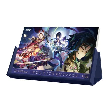Amazon.co.jp: 原神 公式グッズ 日程表 カレンダー 予定表 2023