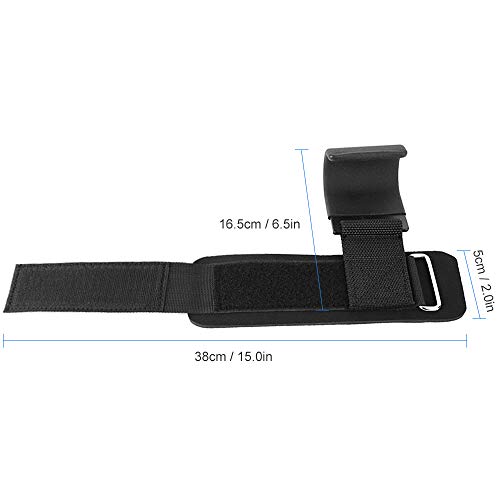 Wrist Wrap, Andoer Ganchos para levantamento de peso de levantamento de peso para exercícios de giná