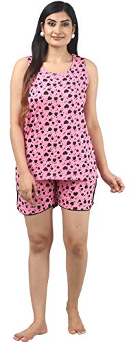Image of Noty Girl's /Women's Cotton- Little Hearts- Round Neck