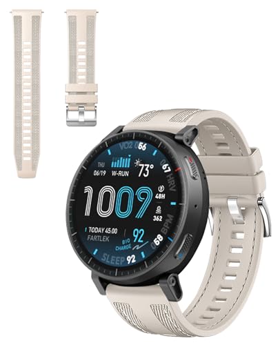 Arxonis �V���R���o���h Amazfit Active Max/Active 2 / Balance/Cheetah/T-Rex 3 / GTR 4/3/2�ɑΉ� 22mm �N�C�b�N�����[�X�X�|�[�c�X�g���b�v �j�����p �X�^�[���C�g