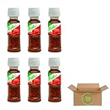 Mini Tajin Classic Seasoning with Lime, Chili & Salt – Packed by Brookville Marketplace – Vegan, Gluten-Free, Mexican Chili Pocket-Sized for Travel, Perfect for Fruits, Snacks, Cocktails (Pack of 6)