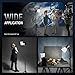 NEEWER CRS7 Softbox Diffusion Dome with 3 Adapter Rings, Compatible with Godox V1 Z1 Z2 Round Head Flash and Square Speedlite Z760 and More, Mount for Video Light MS60B MS60C MS150B