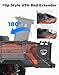 KEMIMOTO Bed Tailgate Compatible with 2017-2025 Polaris Ranger 1000 XP/Crew 2020-2025 Ranger 1000 / Crew UTV Cargo Tailgate Bed Extender