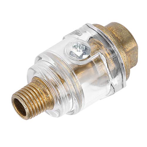 Lubrificateur de Ligne en Ligne pour 1/4 BSP, Mini Outil Pneumatique en Ligne, Lubrifiant à Huile pour la Lubrification des Tuyaux de Compresseur