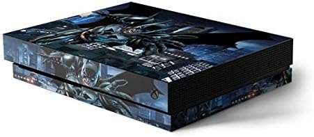 Skinit Decal Gaming Skin Compatible with Xbox One X Console - Officially Licensed Warner Bros Batman Jumps from Building Design