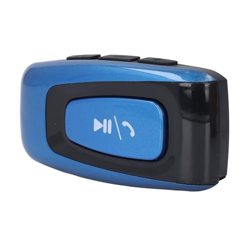 Bewinner Motorcycle Helmet Bluetooth Headset, Dual Connectivity Helmet Intercom with HiFi Speakers, Noise Reduction Automatic Call Answering Helmet Headset Speaker