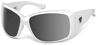 7eye by Panoptx Natasha &vert; Womens Full Wrap Sunglasses - Glacier White&comma; Photochromic Clear to Gray Lenses&comma; one Size