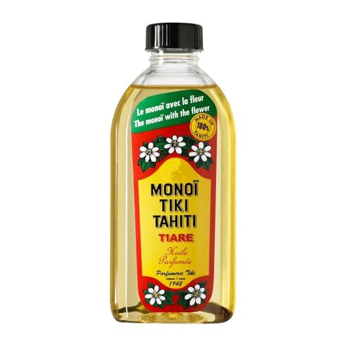 Monoi Tiki Tahiti Tiare Flacon en verre 100 ml