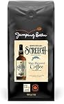 Jumping Bean Newfoudland Screech Rhum Fairtrade, entier Bean Café, ECO2Roast, Café Premium, Fabriqué au Canada, Non-OGM, Arômes à l'écharpe, 454g
