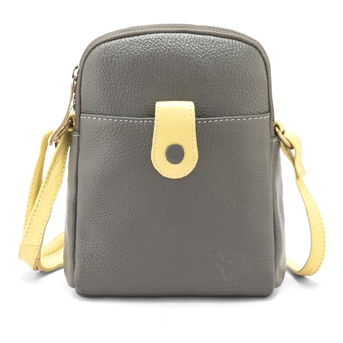 Image of Goatter Genuine Leather Small Sling Cross-Body Bag For Girls And Women's