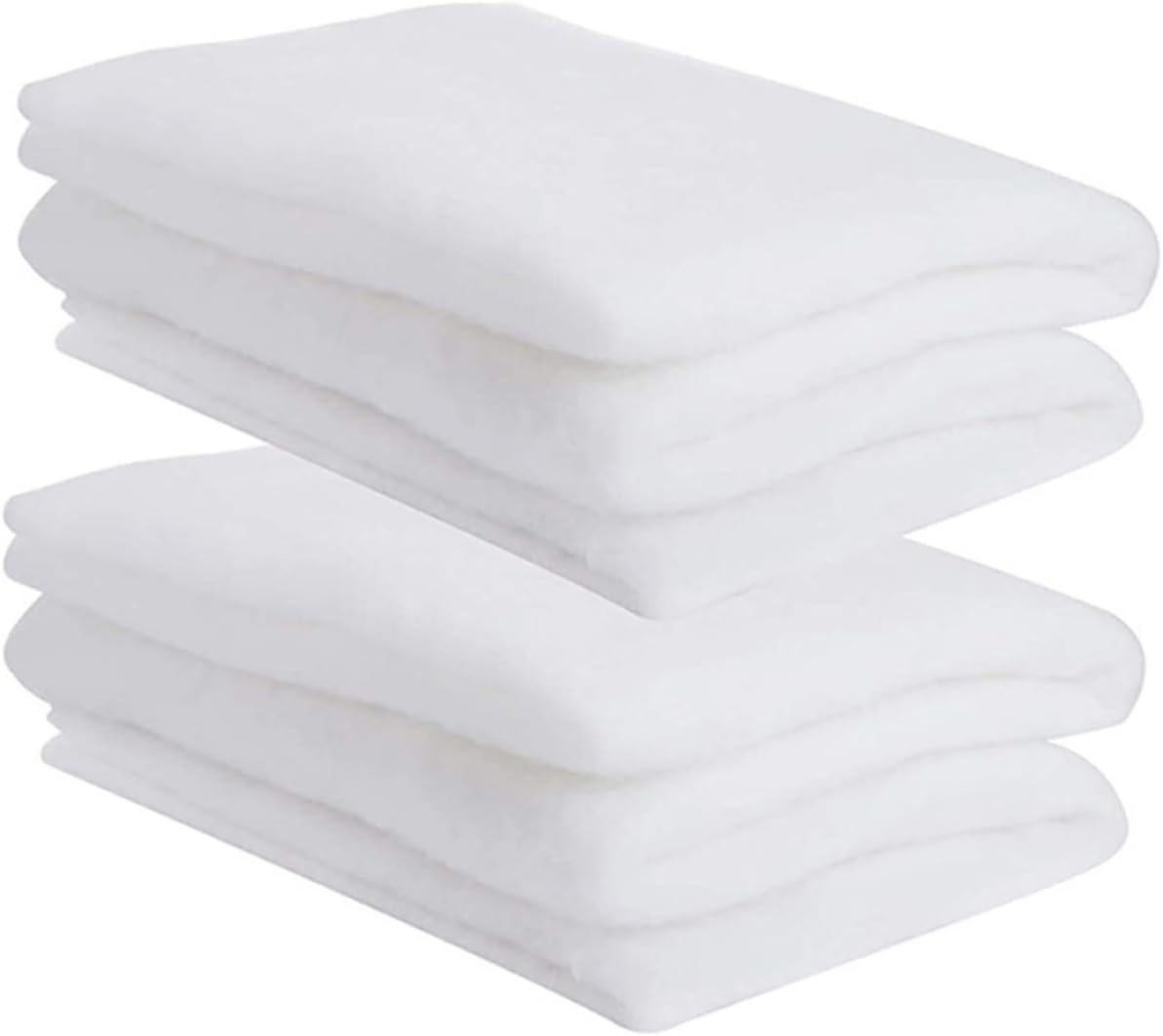 Ciieeo 2pcs Fluffy Christmas Artificial Snow Blankets Thick Fake Snow for Holiday Decor Crafting Village Displays Create Winter Atmosphere Versatile