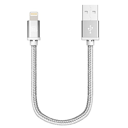 LAX iPhone Charger Lightning Cable - MFi Certified Durable Braided Apple Lightning USB Cord for iPhone 11/11 Pro Max/XS Max/X/iPad, iPod & More
