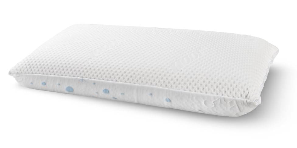 Almohada VISCO TÉRMICA Noor - Blanco, 105 cm.