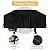 36 Inch Griddle Cover Fits for Blackstone,600D Heavy Duty Waterproof Anti-UV Canvas Flat Top BBQ Cover for Blackstone 36'' Outdoor Cooking Gas Grill Griddle Station,Black