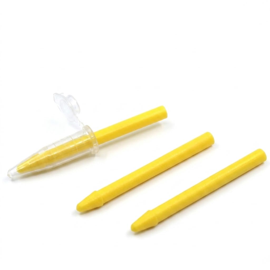 100PCS Autoclavable PP Grinding Pestle 5.5x70mm Motor-Driven Pestle