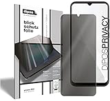 dipos I Protection écran de Confidentialité Compatible avec HTC Wildfire E3 Protecteur d'écran Privacy Anti Espion