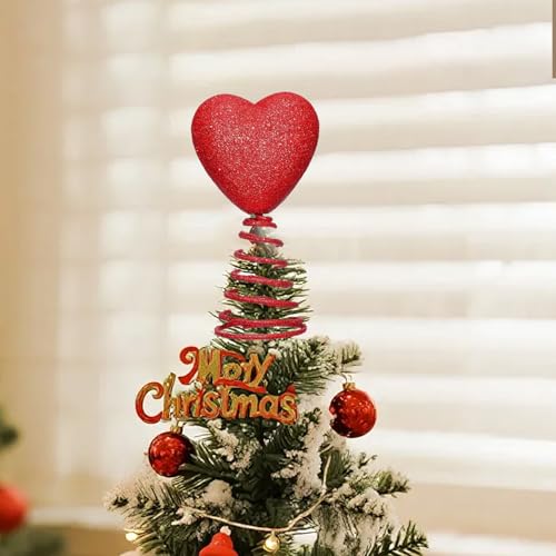 Decoración de árbol de corazón de resina para día festivo 5