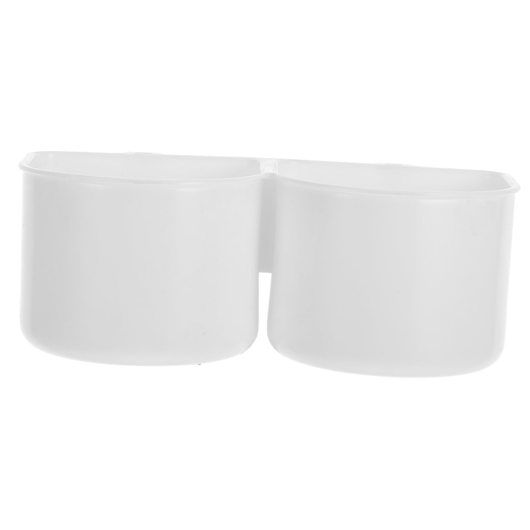 BESTonZON Pet Feeder Bowl for Crate Dual Hanging Design for Food and Water Spill Resistant Easy Installation for Kittens Puppies Rabbits and Birds