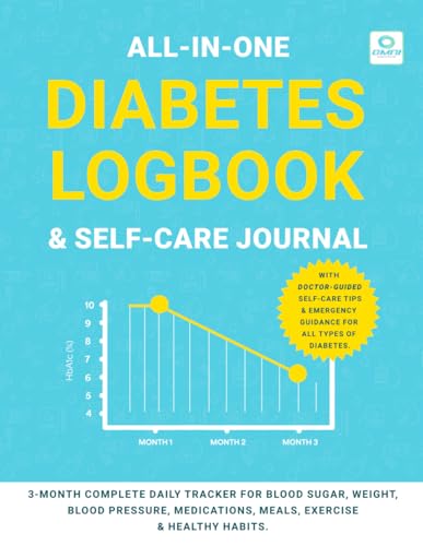 Diabetes Logbook & Self-Care Journal