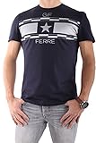  Gianfranco Ferré T-Shirt, kurzärmelig, Bedruckt, Blau S