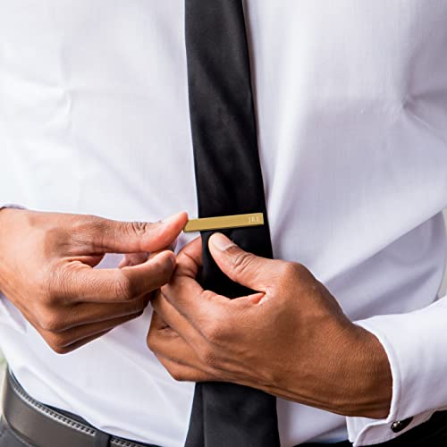 Weddingstar Men's Custom Engraved Stainless Steel Tie Bar with Gift Box2