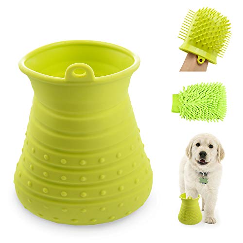 PetInn Nettoyeur De Patte Chien Vert Cover