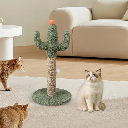 Cat scratching post et griffoir vertical en forme de cactus de salon - 3