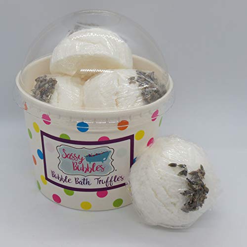 Lavender Pomegranate Bubble Bath Truffles, 5 Pack by Sassy Bubbles