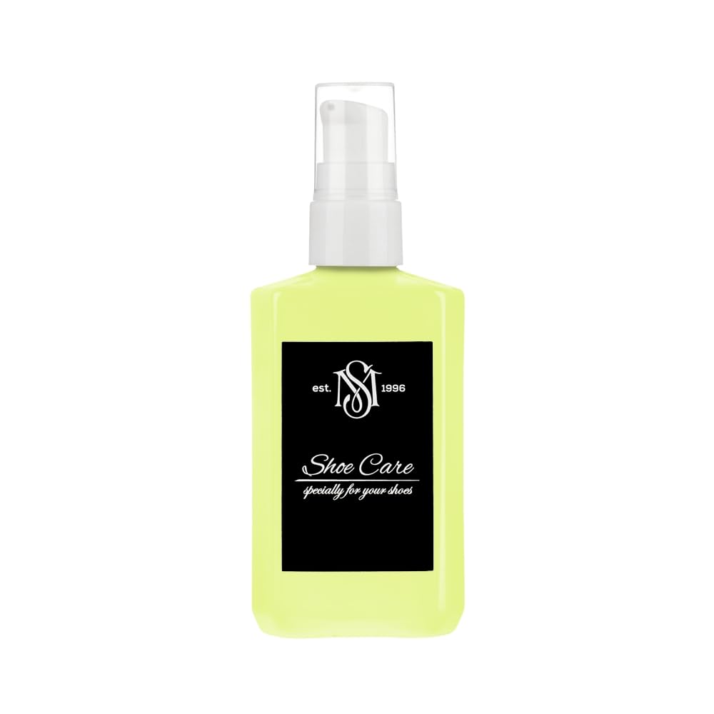 Bálsamo de cuero – NCS S 0540-G60Y Olivine brillante – Acondicionador suavizante de zapatos y revitalizador de color para artículos de cuero suaves – 100 ml