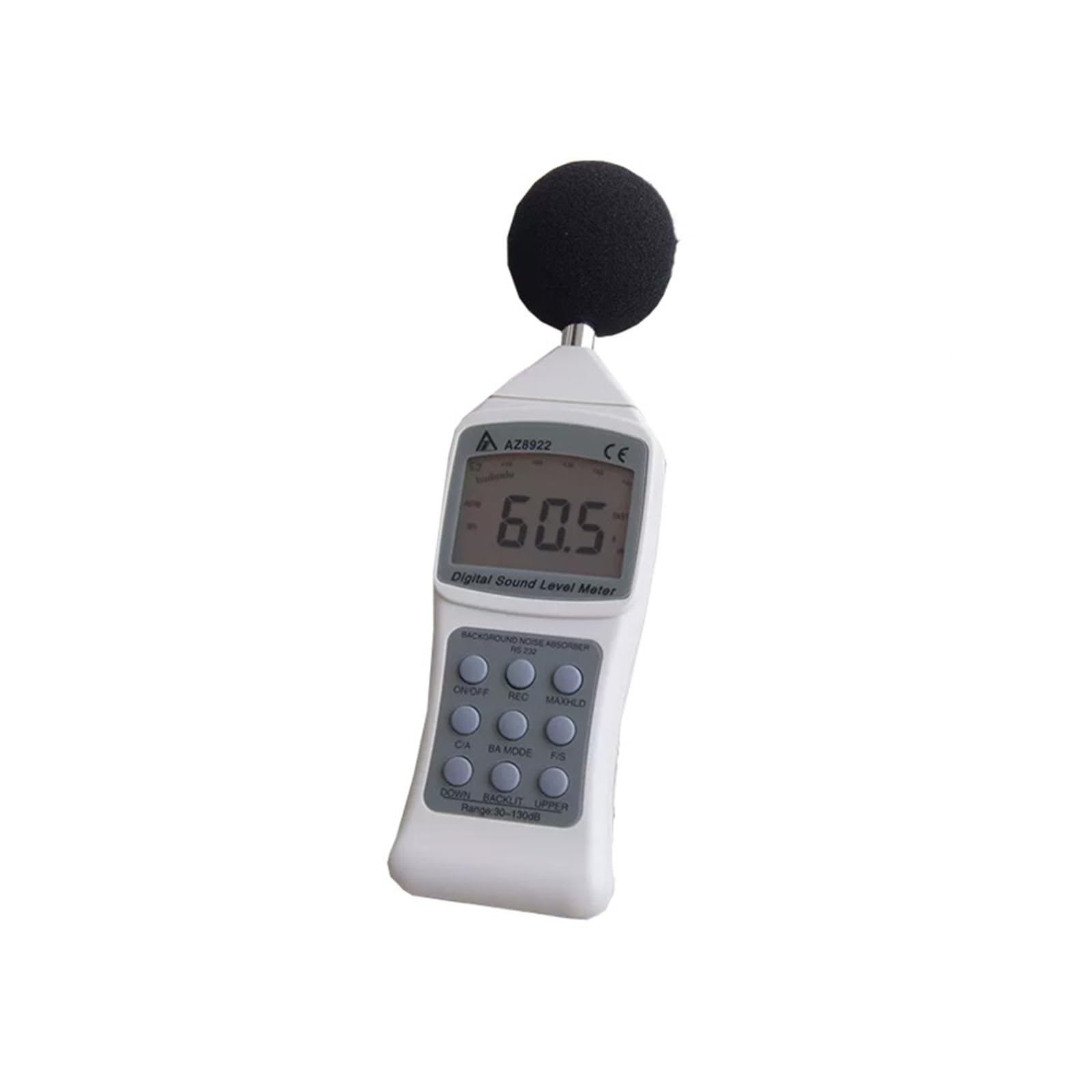 AZ8922 Medidor de Nivel de Sonido Digital Medidor de Ruido Medidor de decibelios de Sonido portátil Probador de Ruido