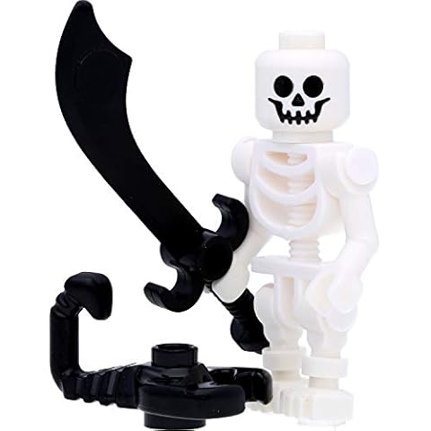 LEGO Minifigura de esqueleto con escorpio y espada Cover