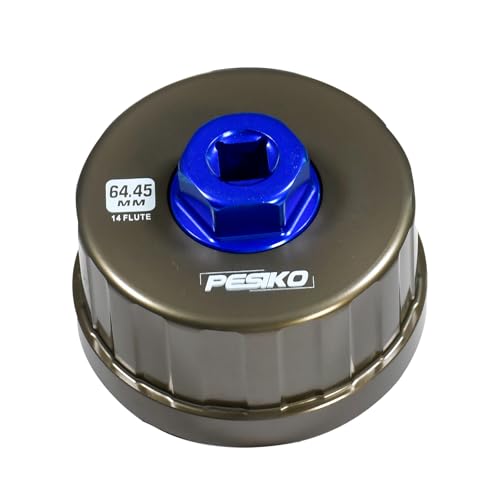 PESIKO 64mm 14 Flute Oil Filter Wrench for Toyota, Lexus and...