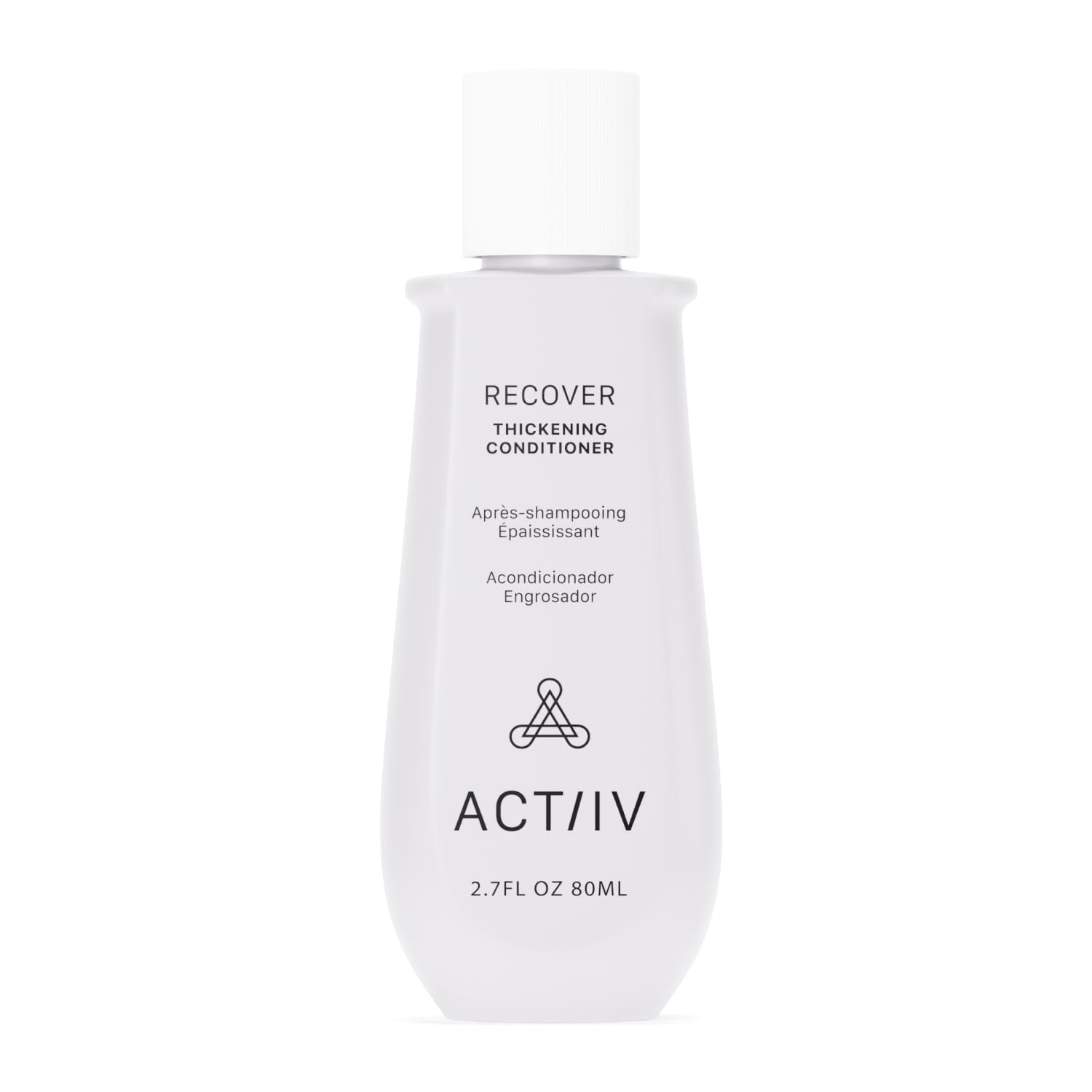 ACTIIV Recover Thickening Conditioner Unisex Supports Optimal Hair Care and Recovery Strengthens Hydrates Promotes Thicker Fuller Hair Plant-Based