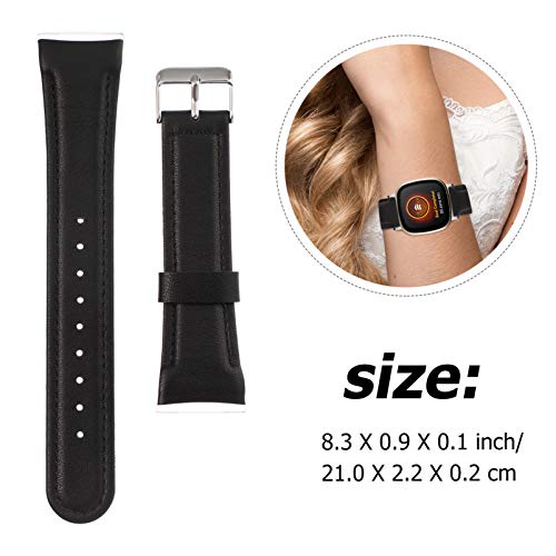 UKCOCO Pulseira de Pulseira de Couro Genuíno Pulseira de Pulseira Elástica Pulseira de Substituição