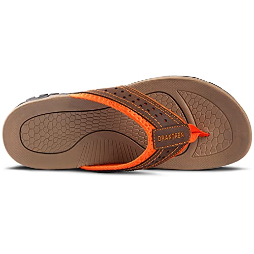 Dudhuh Flip Flops For Men Arch Support Relaxed Indoor And Outdoor Beach Slippers Comfort Men’s Sports Sandals #TOP4