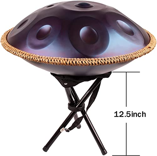 Harmonic Hand-pan Drum, 12 notas, 22 pulgadas, color púrpura miniatura 3