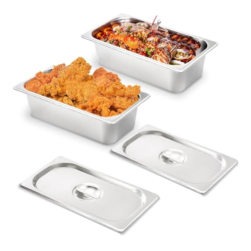 Imagen de Vocdikficy Paquete 2 Sartenes para Mesa Vapor con Tapas