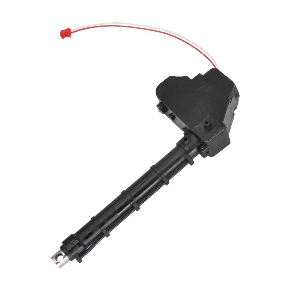 CJAXCG For Huina 1580 1593 1594 Metal Push Rod with Gearbox 2S 7.4V for Bucket and Small Arm 1/14 RC Metal Excavator Model Putter Parts(1594 long putter)