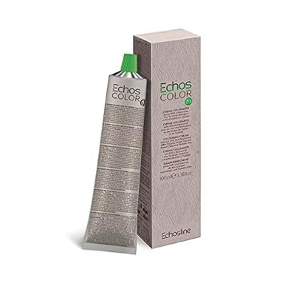 Echosline Echos Color 9.0 Ultralight Blonde Colouring Cream Professional Hair Dye - 100 ml. / 3.38 fl.oz.
