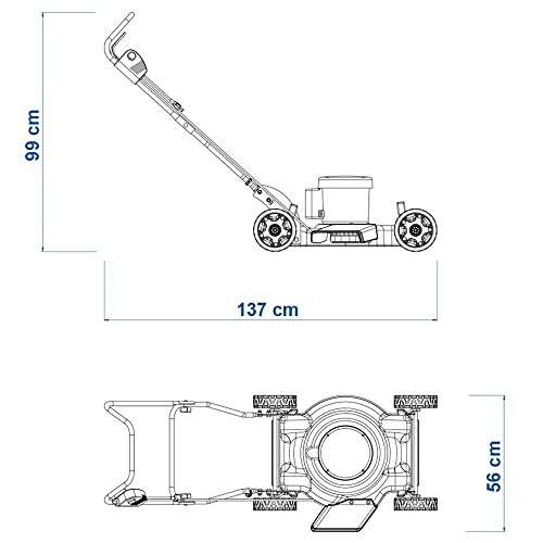 Tramontina, Cortador De Grama Elétrico, 450 mm, chassi metálico 2500W, 220v