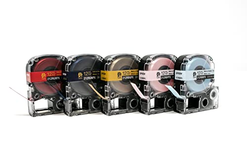 Cintas para etiquetadora LabelWorks bundle 5 unidades miniatura 1