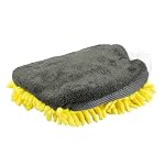 Maxshine Universal Yellow Chenille Microfiber Car Wash Mitt | High-Efficiency Scratch-Free Wash Mitt for Cars, Trucks, SUVs, Boats & RVs | Premium Reusable Auto Detailing & Car Cleaning Accessory - Image 2