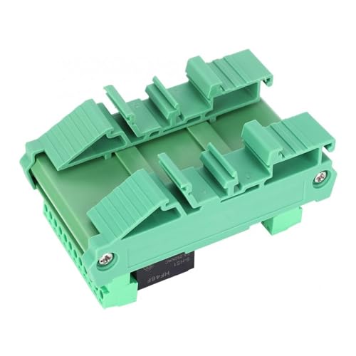 Placa PLC FX2N-14MR con alimentación 24V y base analógica integrada de 0-10V 6