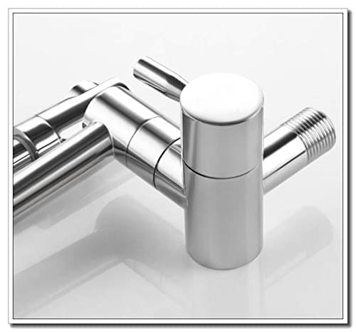 Robinet d'eau pliable pivotant avec aérateur pour évier de cuisine - 6