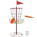 Yaheetech Portable Disc Golf Basket, Lightweight Steel Practice Target Steel Frisbee Hole Disc Golf Goals Catcher