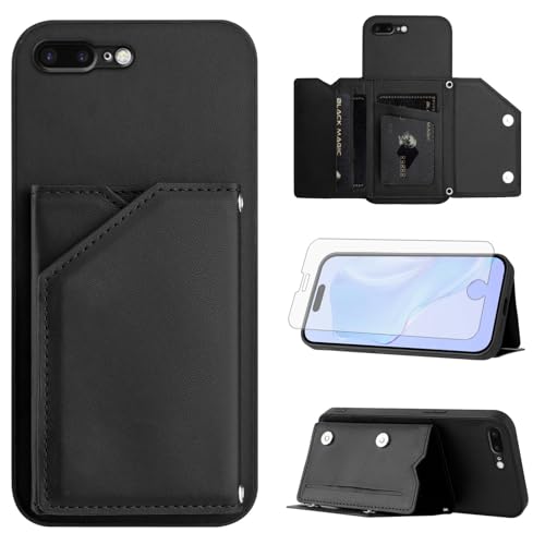 Étui portefeuille iPhone 7 Plus Asuwish résout l'oubli de sac avec sa bandoulière