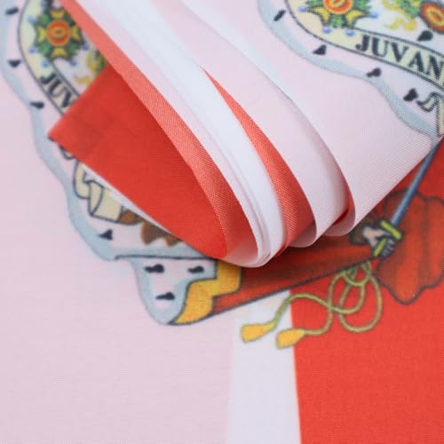 Image of AZ FLAG Monaco Coat of arms 6 meters BUNTING Flag 20 flags 9'' x 6'' - Monegasque - Monacans STRING flags 15 x 21 cm